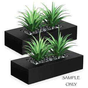 Modern Decorative Faux Grass Planters